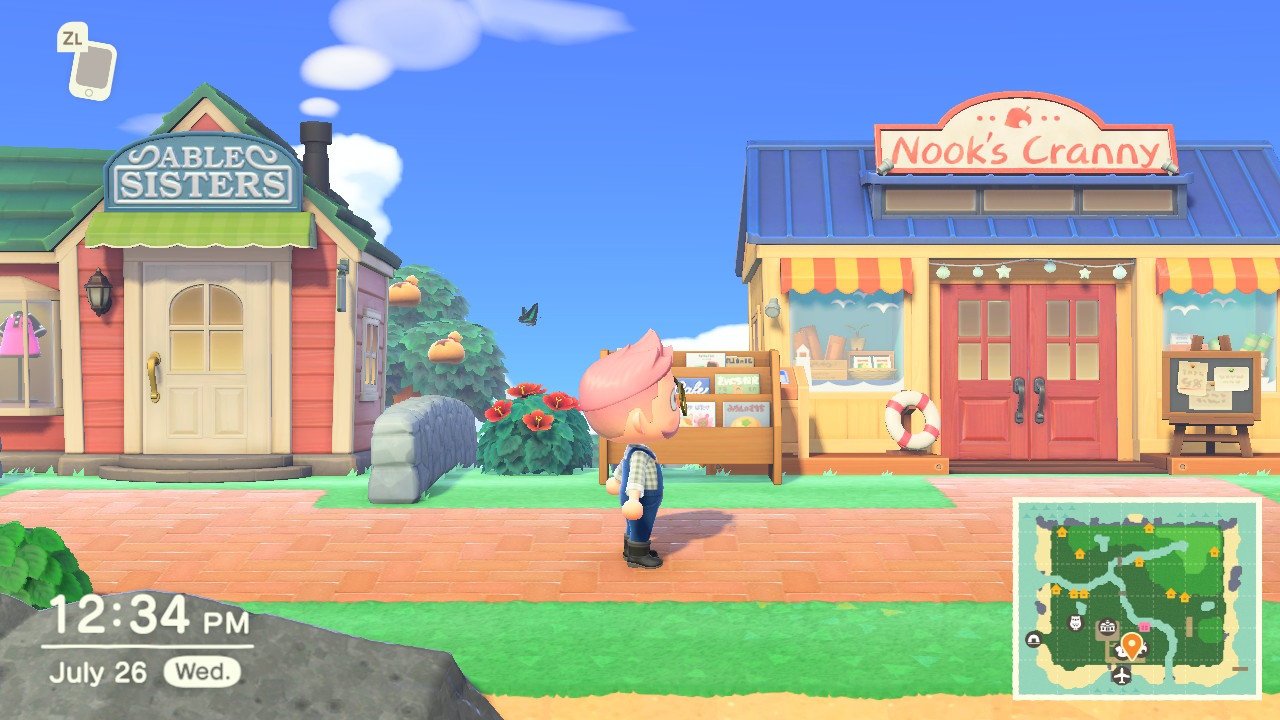 A screenshot of my island in Animal Crossing: New Horizons